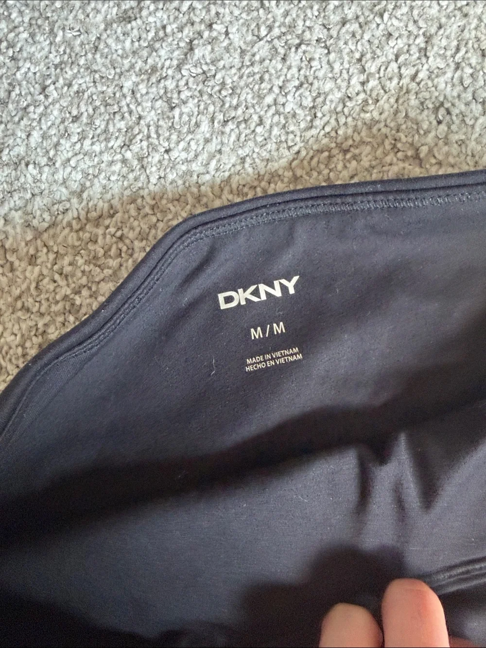 Black Buttery Soft DKNY shorts with pocket